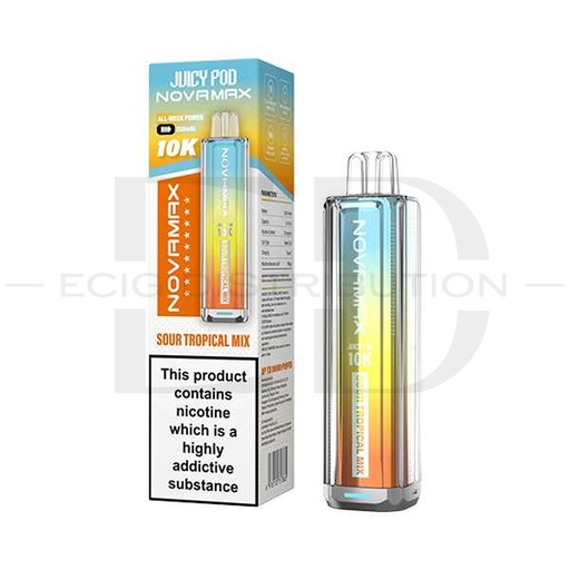 [JUIPNO10KPK-STM] Juicy Pod Novamax 10K Pod Kit - Sour Tropical Mix