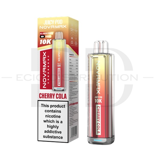 [JUIPNO10KPK-CC] Juicy Pod Novamax 10K Pod Kit - Cherry Cola