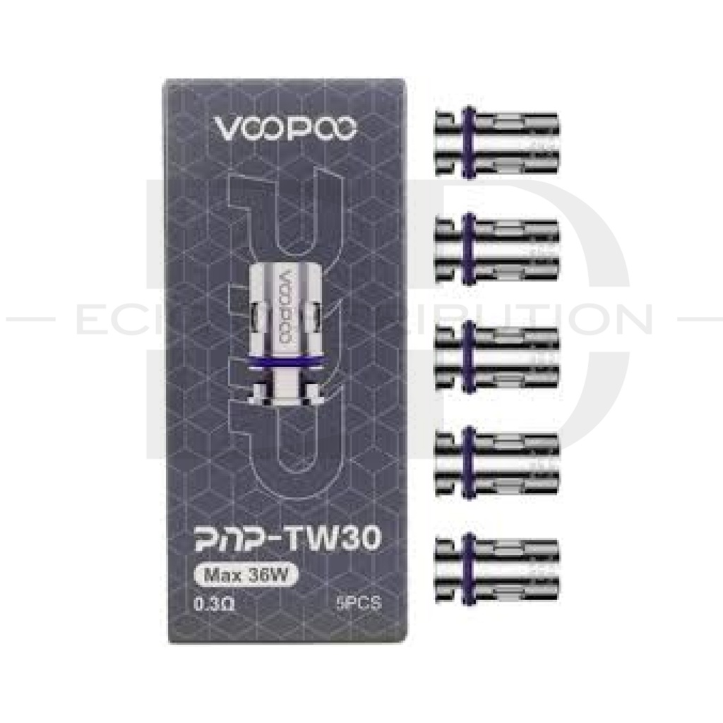 Voopoo PNP TW30 Coil 5Pcs/Pack - 0.3 Ohm