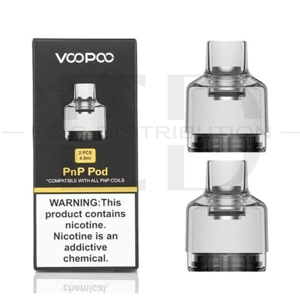 Voopoo PNP II Refillable Pod 2Pcs/Pack - Black XL