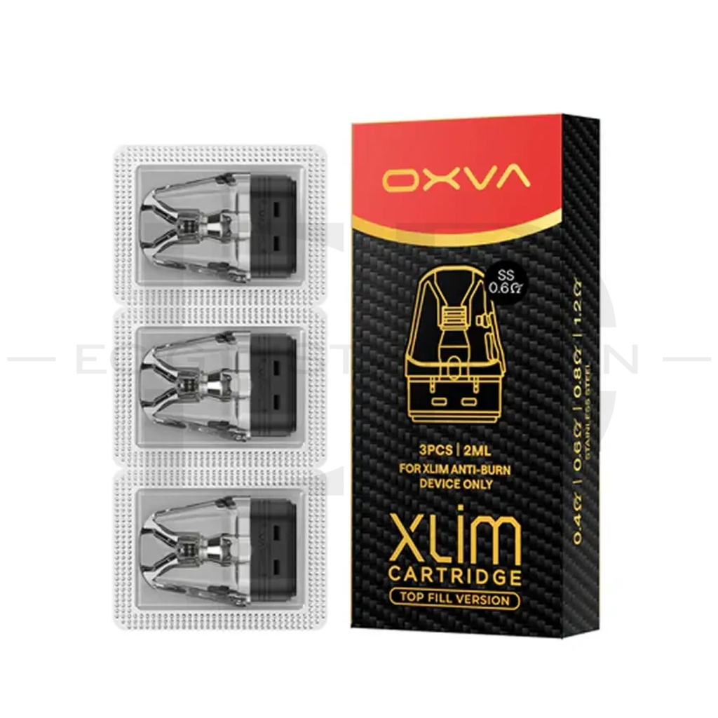 Oxva Xlim Top Fill Refillable Pod 3Pcs/Pack - 0.6 Ohm XL