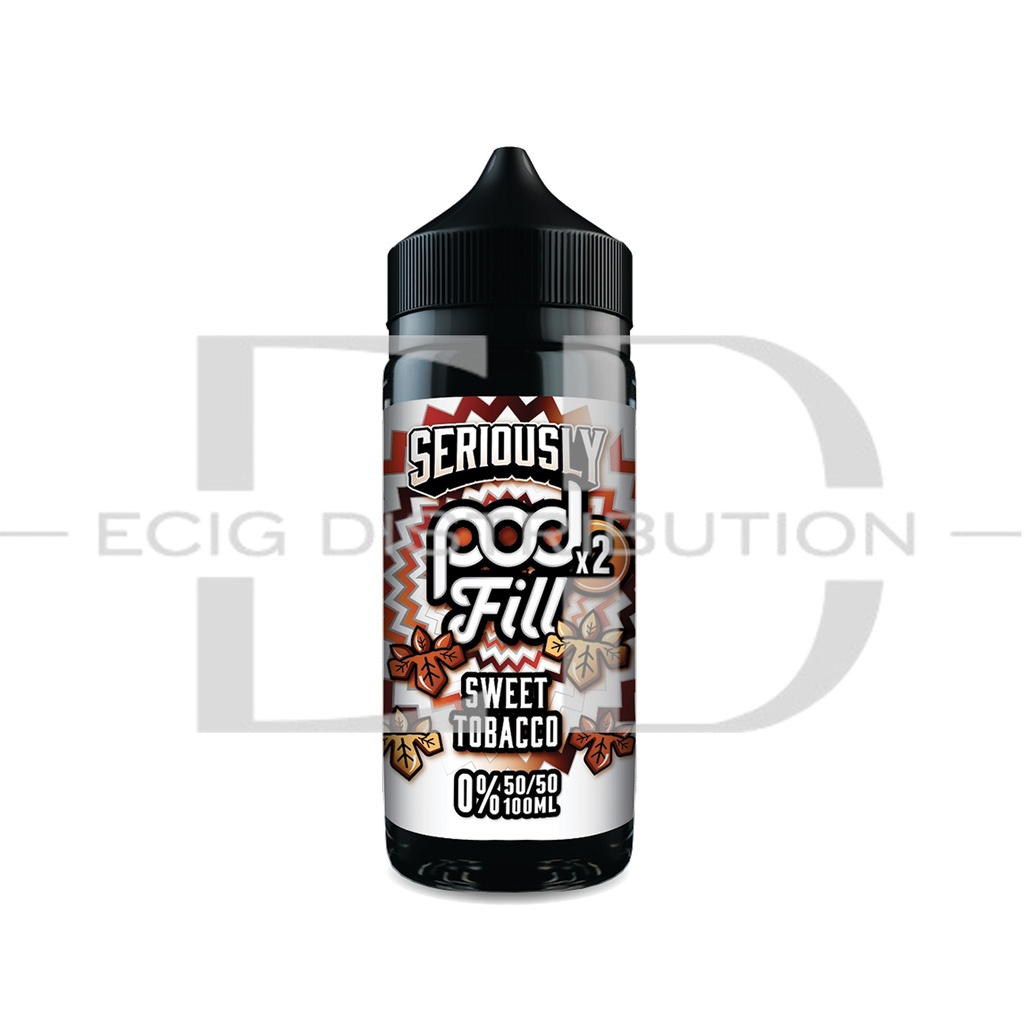 Doozy Seriously Pod Fill 2 100ML 50/50 - Sweet Tobacco 0MG