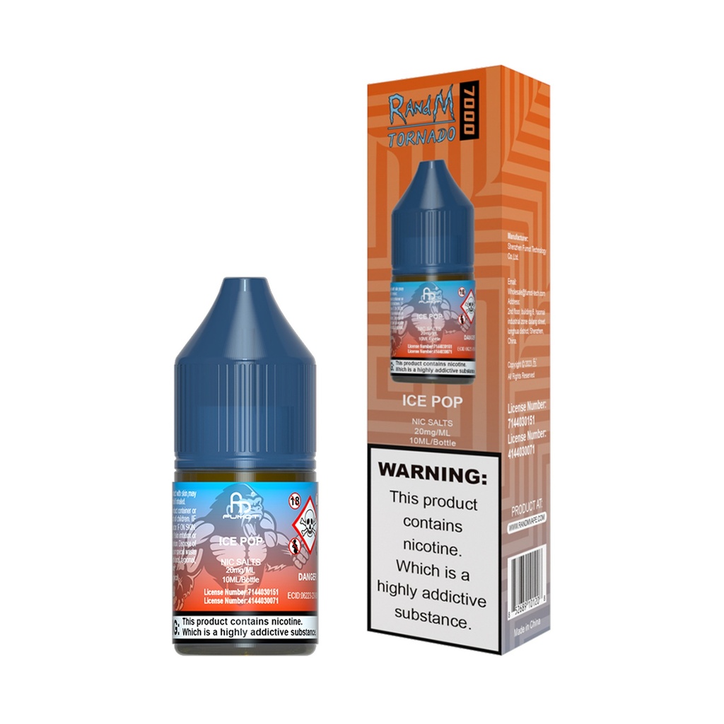Fumot RandM Nic Salts - Ice Pop 20MG
