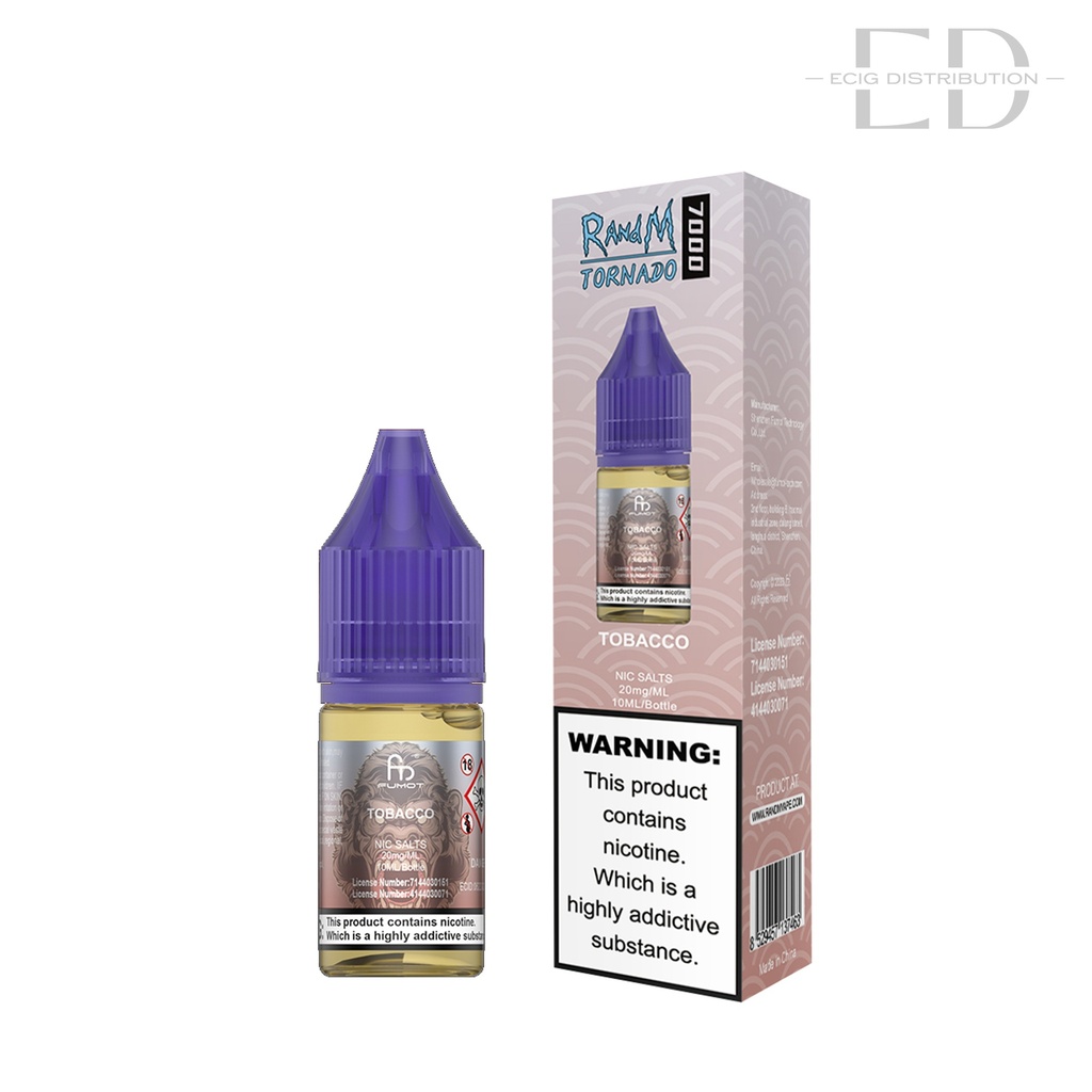 Fumot RandM Nic Salts - Tobacco 20MG