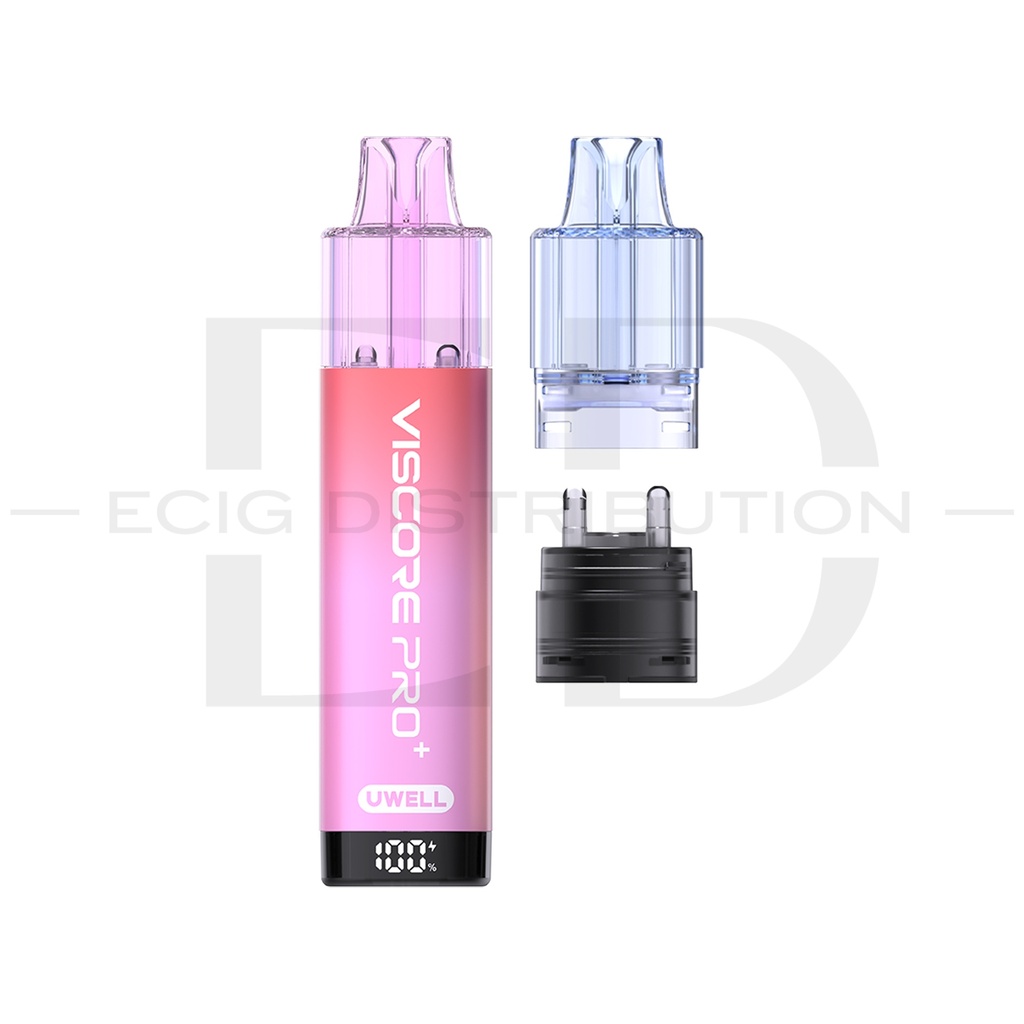 Uwell Viscore Pro+ Pod Kit - Strawberry Edition 20MG
