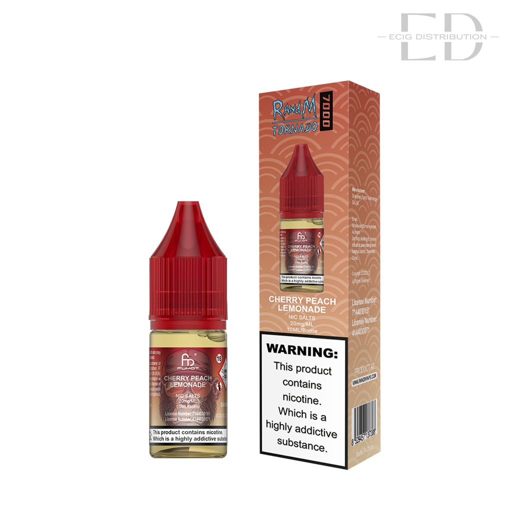 Fumot RandM Nic Salts - Cherry Peach Lemonade 20MG