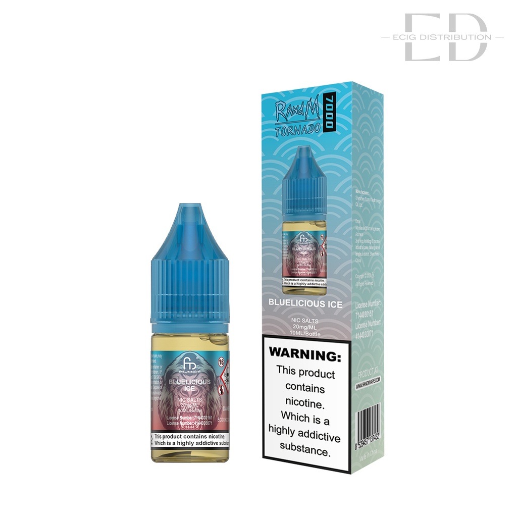 Fumot RandM Nic Salts - Bluelicious Ice 20MG