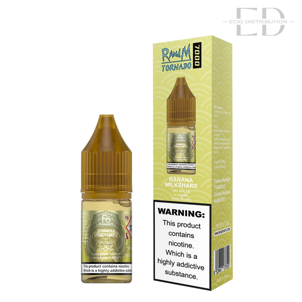 Fumot RandM Nic Salts - Banana Milkshake 10MG