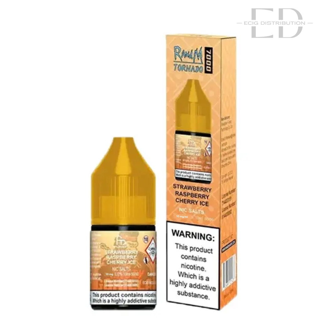 Fumot RandM Nic Salts - Strawberry Raspberry Cherry Ice 10MG