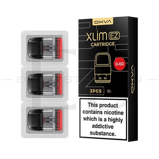 [OXVXEZRP3Pcs/Pack-0.4OHMX] Oxva Xlim EZ Refillable Pod 3Pcs/Pack - 0.4 Ohm XL