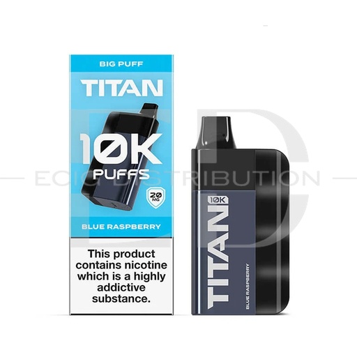 [TIT10KPOK-BR] Titan 10K Pod Kit - Blue Raspberry