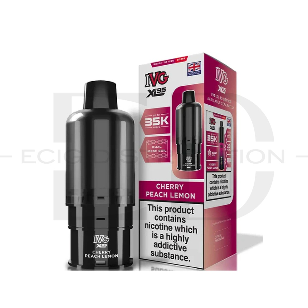 IVG XL 35 Refillable Pod - Cherry Peach Lemon 20MG