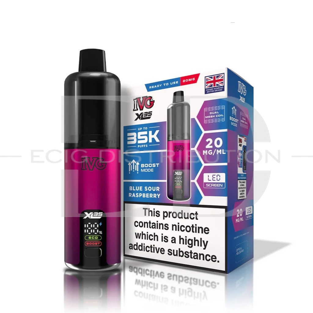 IVG XL 35 Pod Kit - Blue Sour Raspberry 20MG