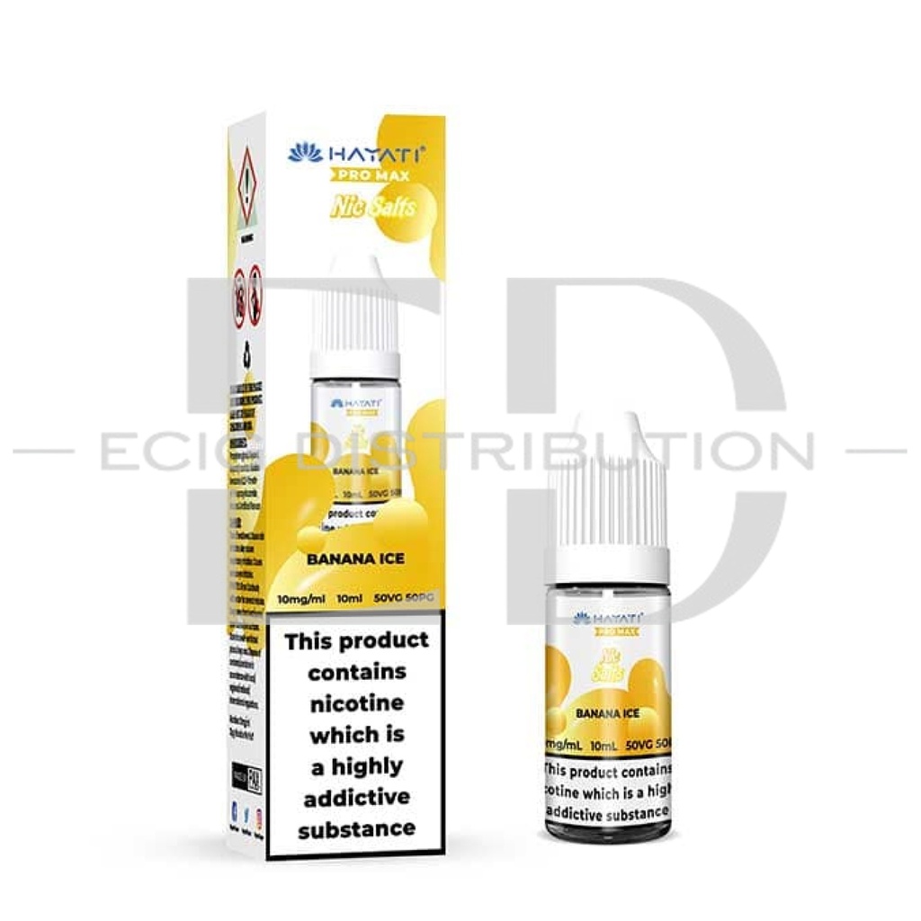 Hayati Nic Salts - Banana Ice 10MG