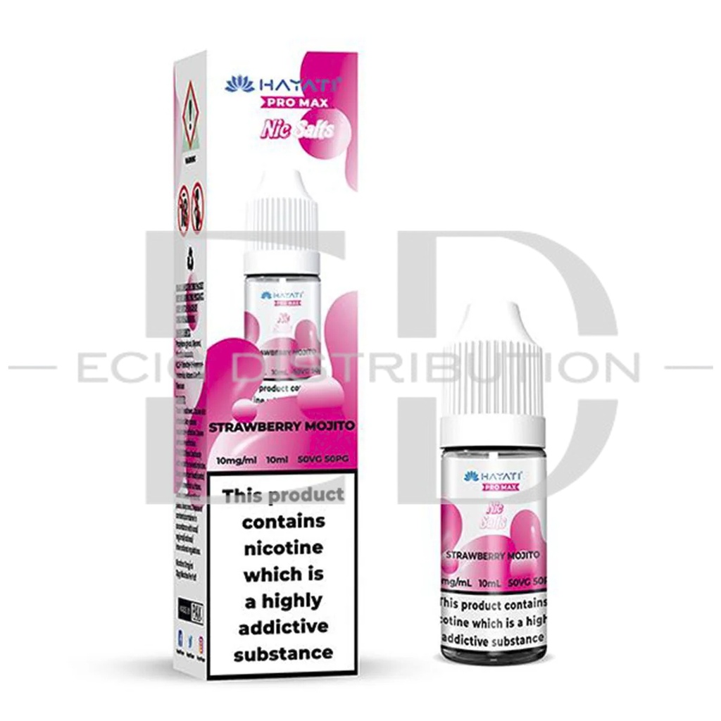 Hayati Nic Salts - Strawberry Mojito 10MG