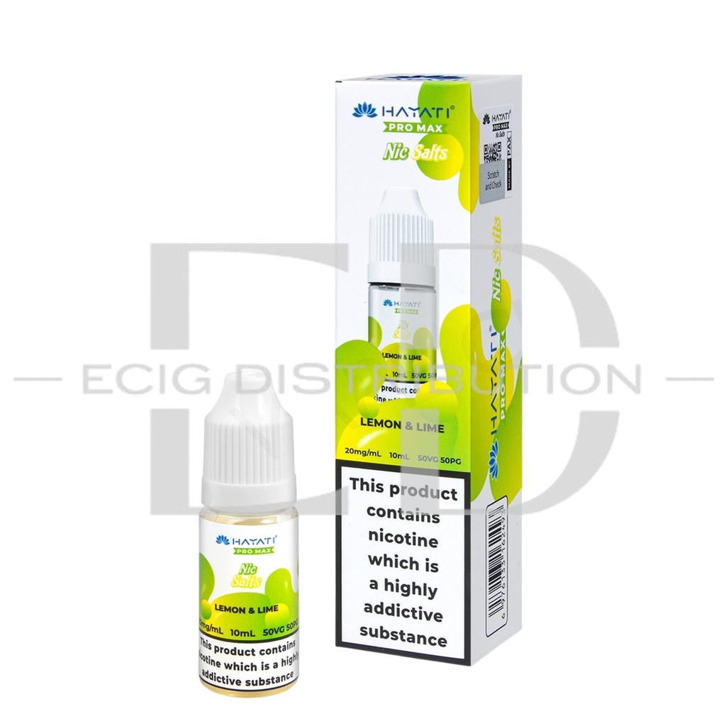 Hayati Nic Salts - Lemon & Lime 20MG