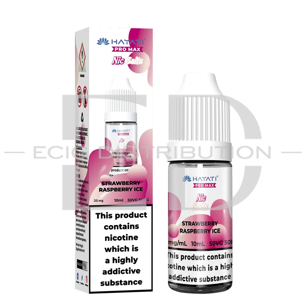 Hayati Nic Salts - Strawberry Raspberry Ice 20MG