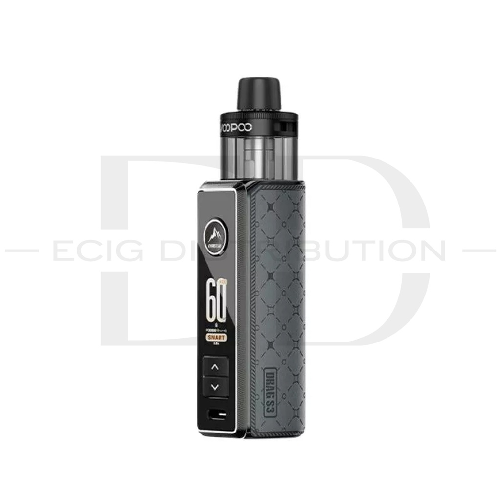 Voopoo Drag S3 Pod Kit - Metal Gray