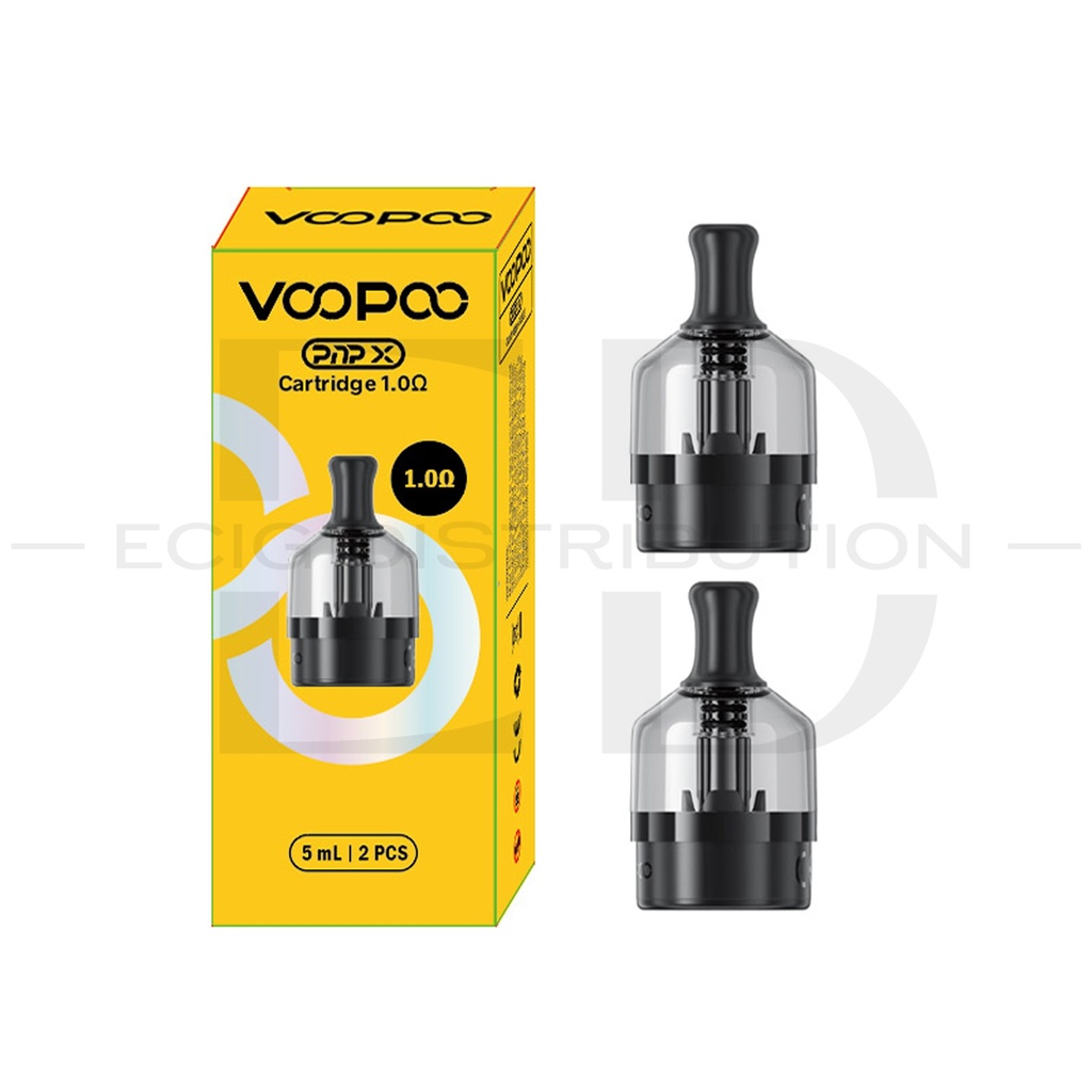Voopoo PNP X Integrated Refillable Pod 2Pcs/Pack - 1.0 Ohm XL