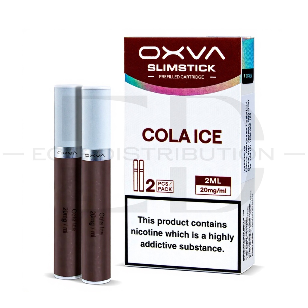 Oxva SlimStick Refillable Pod 2Pcs/Pack - Cola Ice 20MG