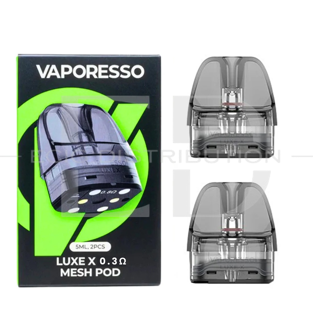 Vaporesso Luxe X Series Mesh Refillable Pod 2Pcs/Pack - 0.3 Ohm XL