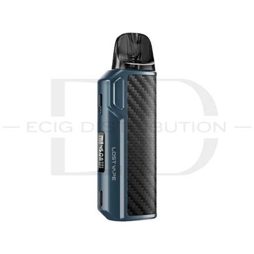 [LOSVTHEDM45PK-BC] Lost Vape Thelema Elite DM45 Pod Kit - Blue Carbon