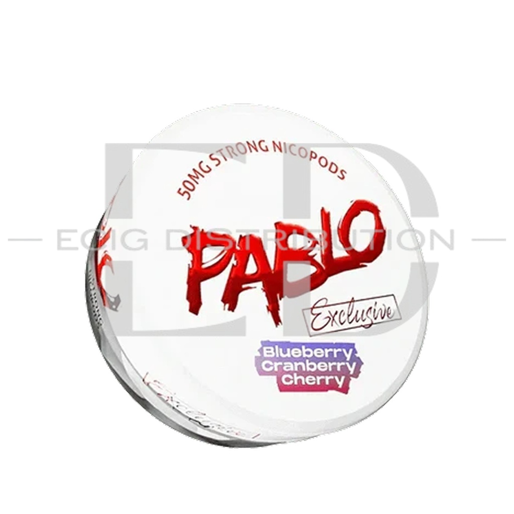 Pablo Nicotine Pouches - Blueberry Cranberry Cherry 50MG
