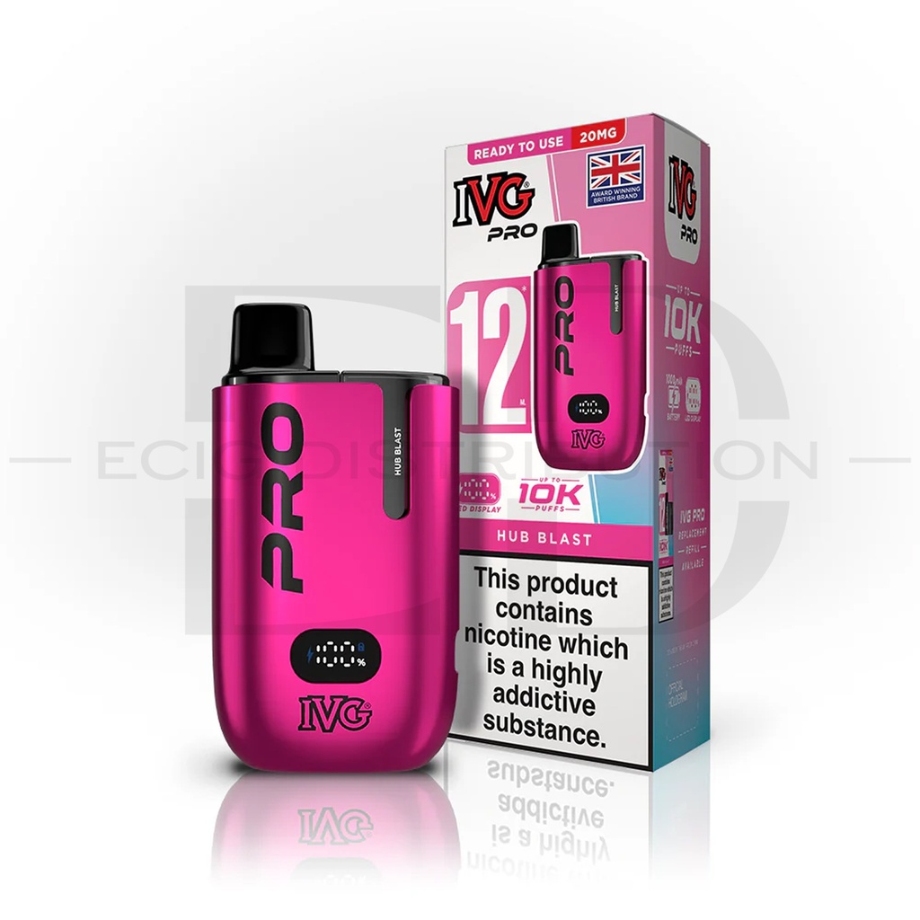 IVG Pro 12 Pod Kit - Hub Blast 20MG