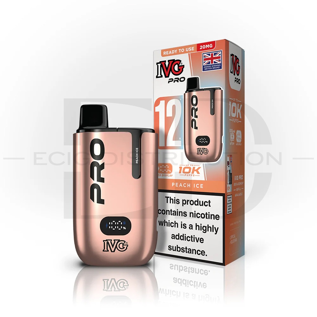 IVG Pro 12 Pod Kit - Peach Ice 20MG
