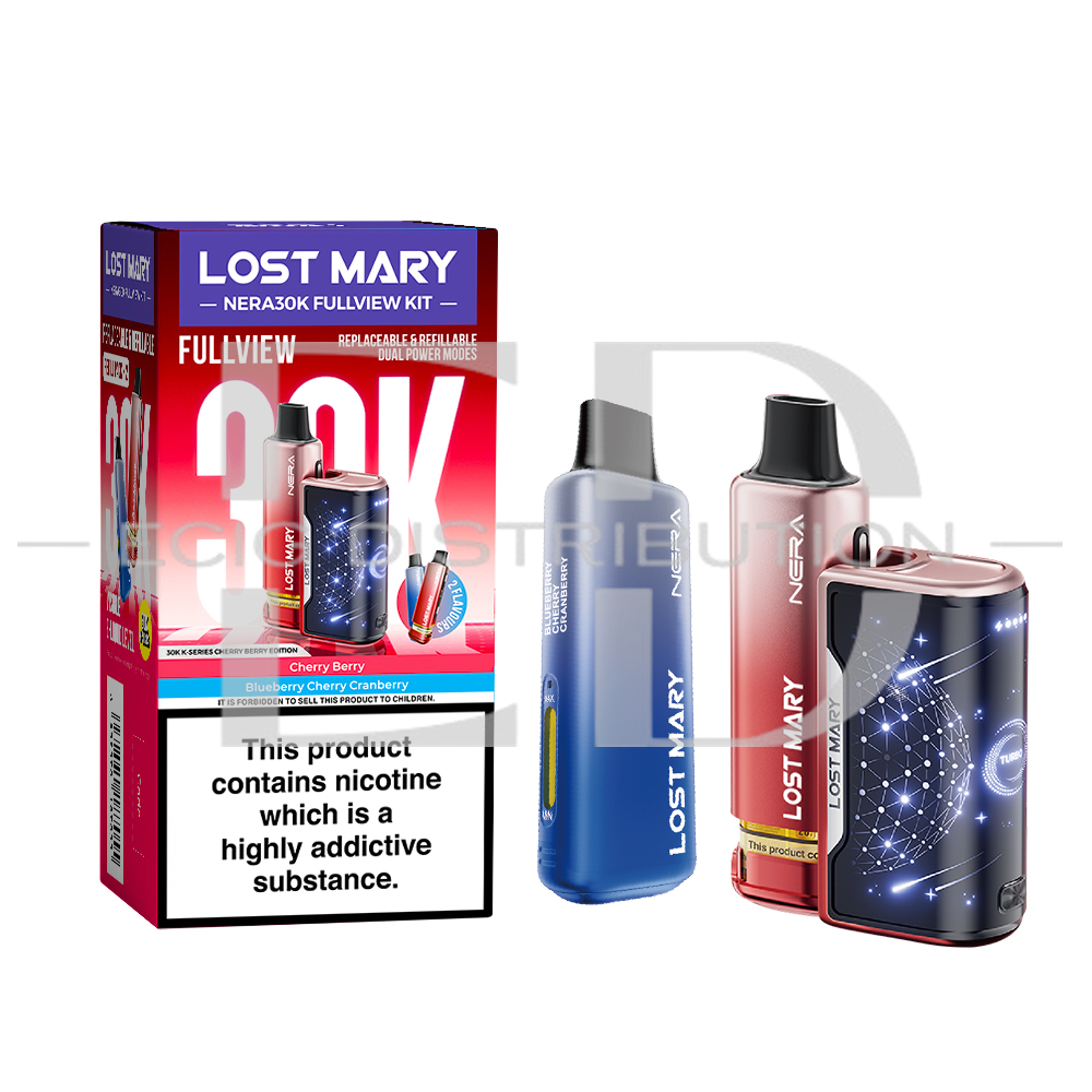 Lost Mary Nera 30K Full View Kit - Cherry Berry Edition