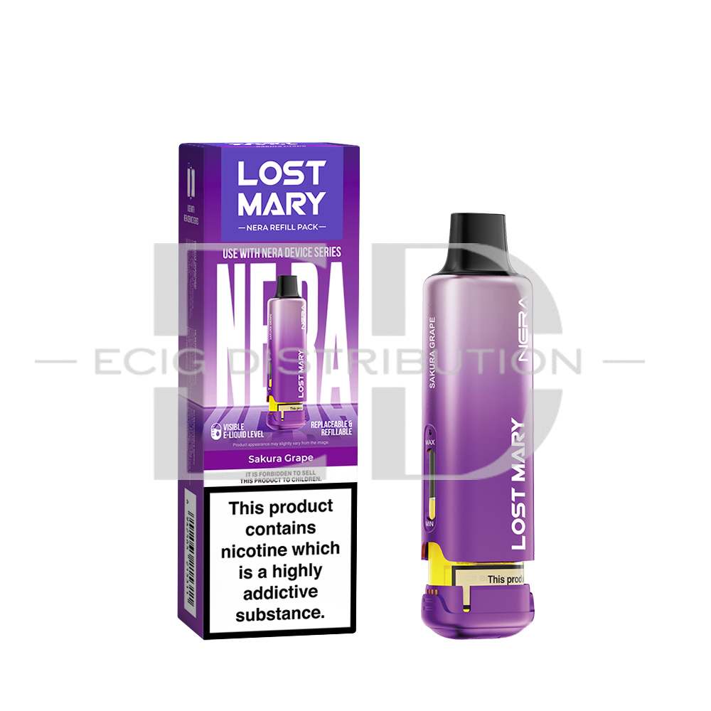 Lost Mary Nera 15K Refillable Pod - Sakura Grape