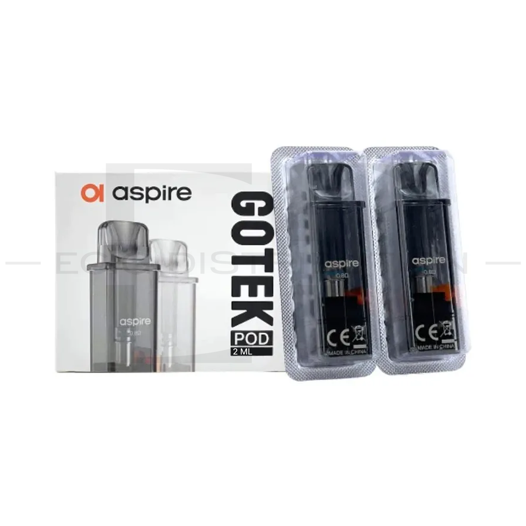 Aspire Gotek Refillable Pod 2Pcs/Pack - 0.6 Ohm