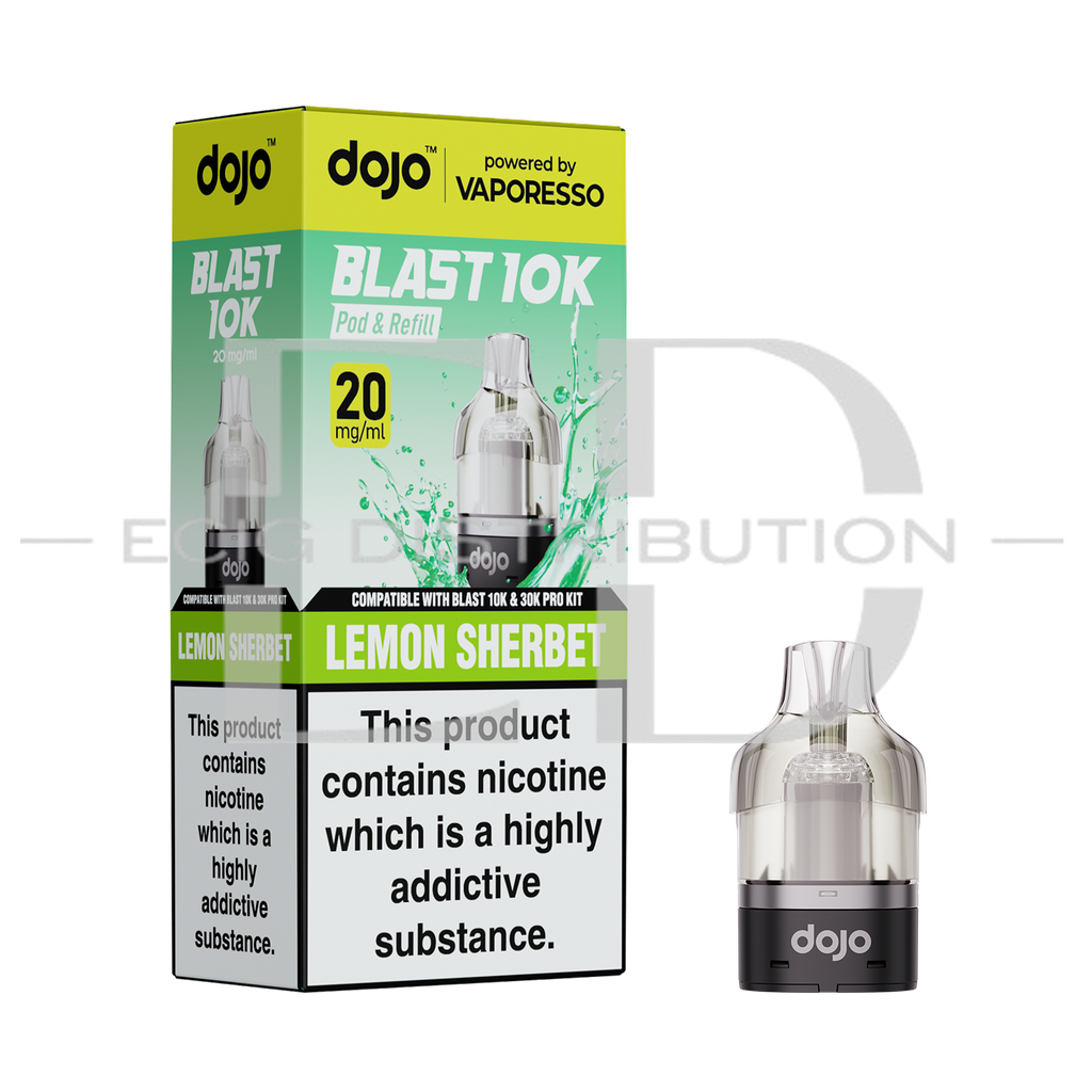 Vaporesso Dojo Blast 30K Pro Refillable Pod - Lemon Sherbet 20MG