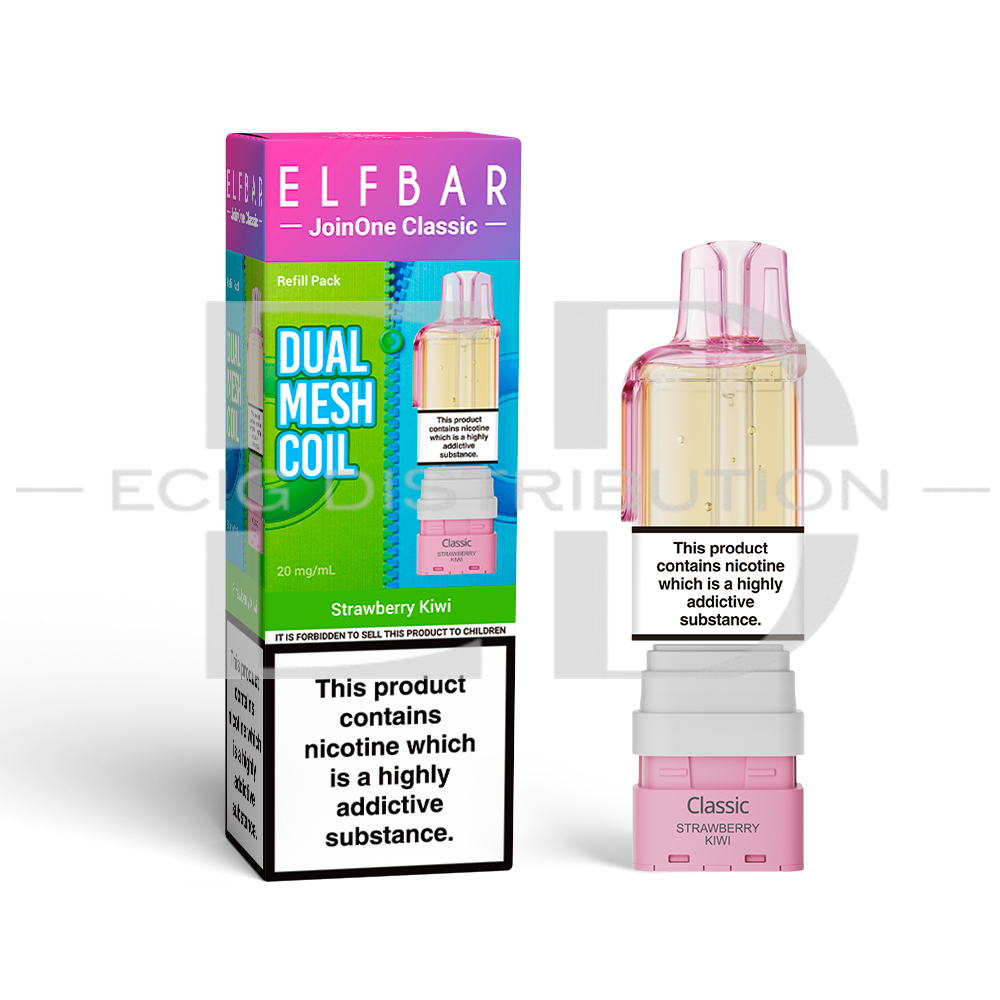 Elfbar JoinOne15K Classic Series Refillable Pod - Strawberry Kiwi