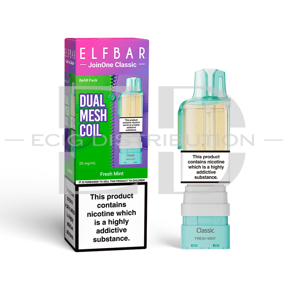 Elfbar JoinOne15K Classic Series Refillable Pod - Fresh Mint