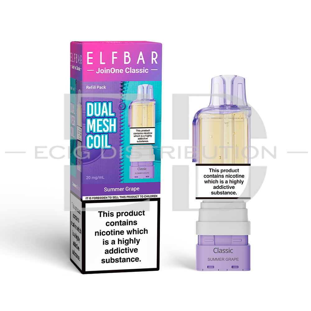 Elfbar JoinOne15K Classic Series Refillable Pod - Summer Grape