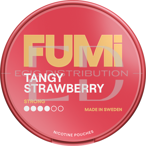 [FUMSNIP-TS8MG] Fumi Strong Nicotine Pouches - Tangy Strawberry 8MG