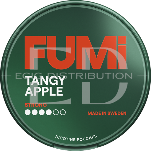 [FUMSNIP-TA8MG] Fumi Strong Nicotine Pouches - Tangy Apple 8MG 