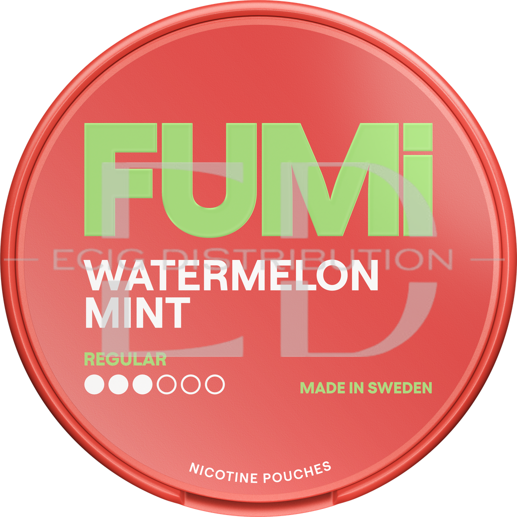 Fumi Regular Nicotine Pouches - Watermelon Mint 4MG