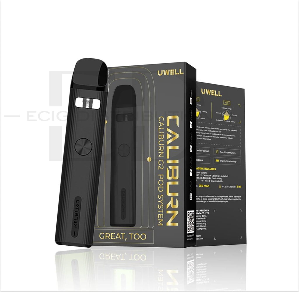 Uwell Caliburn G2 Pod Kit - Carbon Black