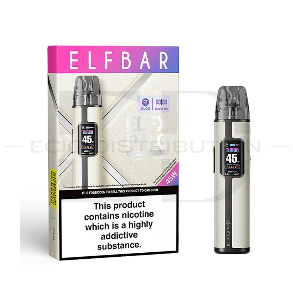 Elfbar ELFX Pro Classic Edition Pod Kit - White