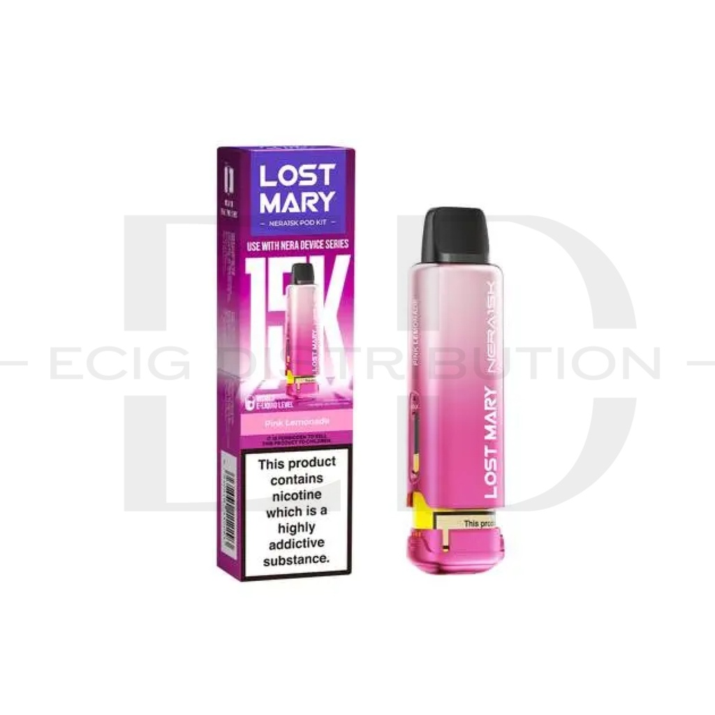 Lost Mary Nera 15K Refillable Pod - Pink Lemonade