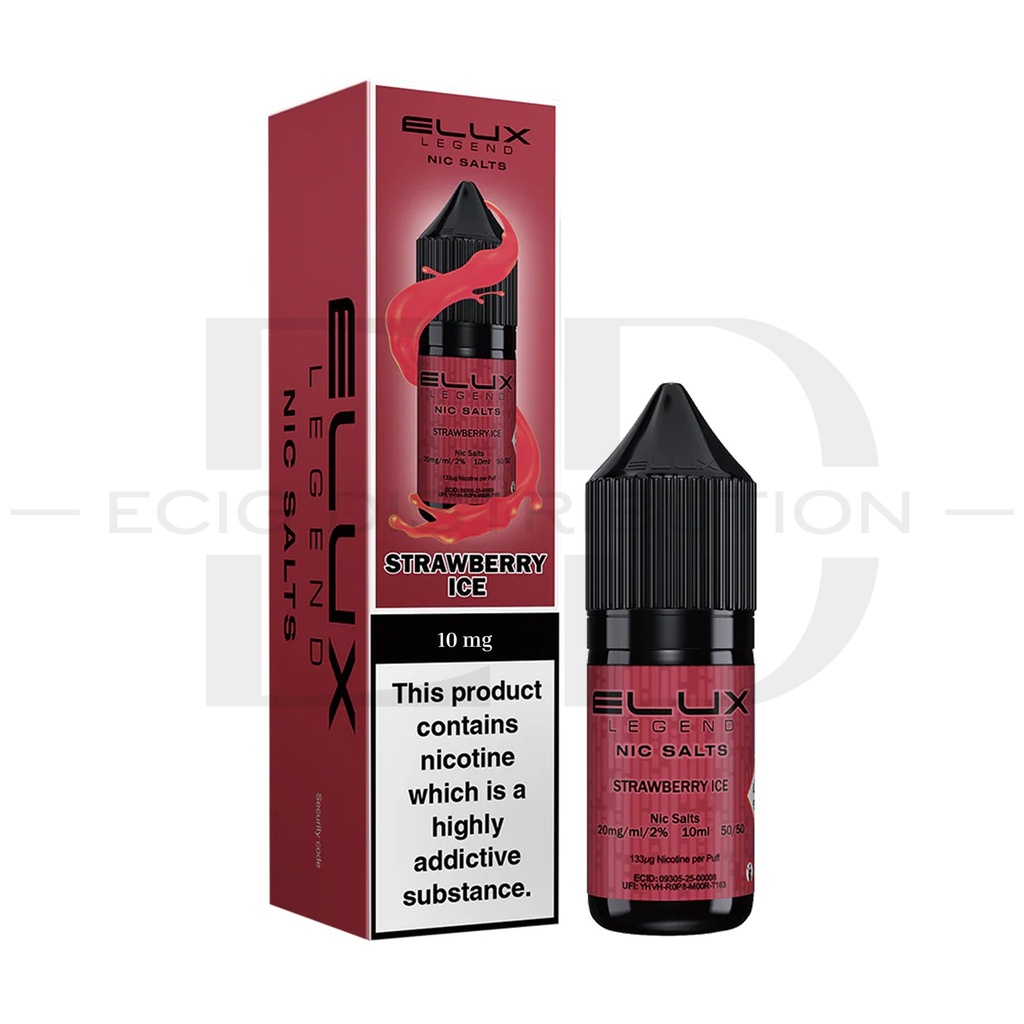 Elux Nic Salts - Blackcurrant Menthol 10MG