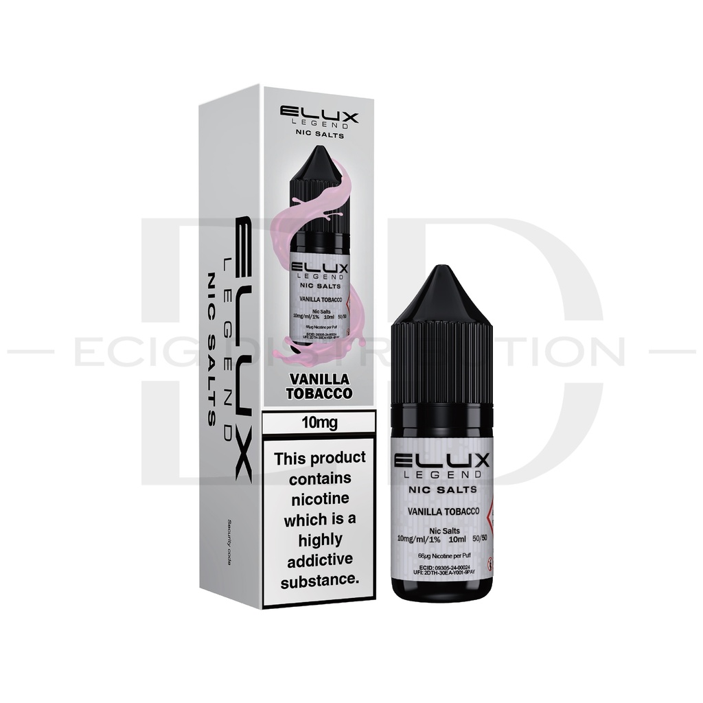 Elux Nic Salts - Vanilla Tobacco 10MG