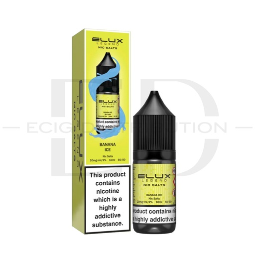 [ELUNSA-BI20MG] Elux Nic Salts - Banana Ice 20MG
