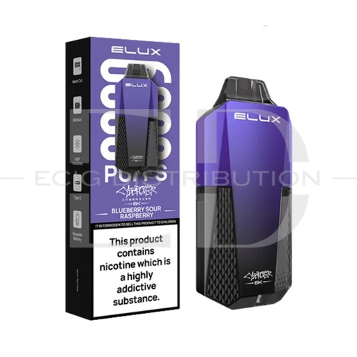 [ELUCPOK-BSR] Elux Cybreover Pod Kit - Blueberry Sour Raspberry
