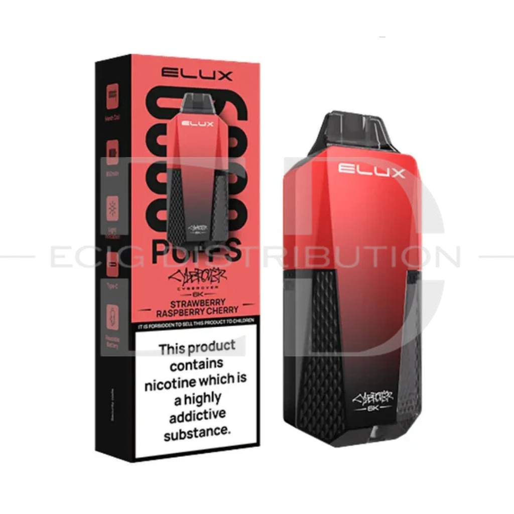 Elux Cybreover Pod Kit - Strawberry Raspberry Cherry
