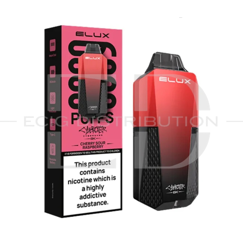 Elux Cybreover Pod Kit - Cherry Sour Raspberry