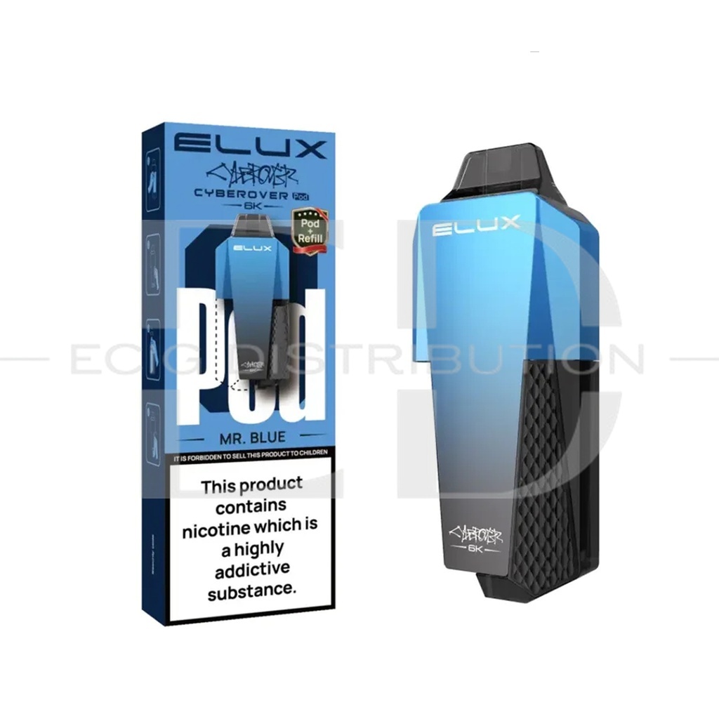 Elux Cybreover Refillable Pod - Mr.Blue