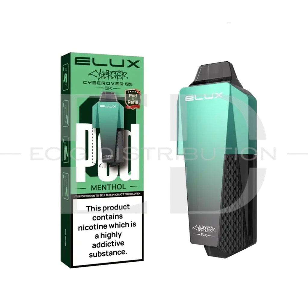 Elux Cybreover Refillable Pod - Menthol